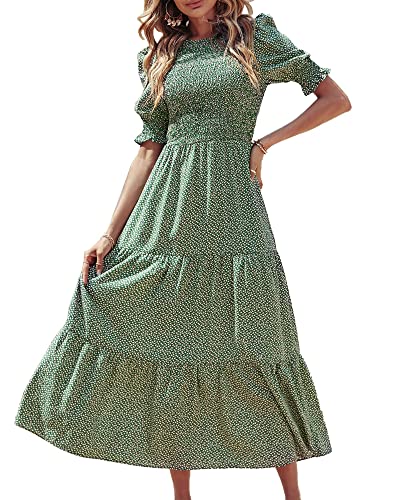 Dot Green White