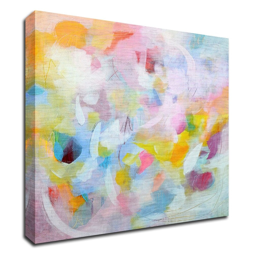 Bella by TA Marrison - Premium Canvas Wall Art Print with Ready to Hang Frame - Perfect for Living Room, Bedroom & Office Decor