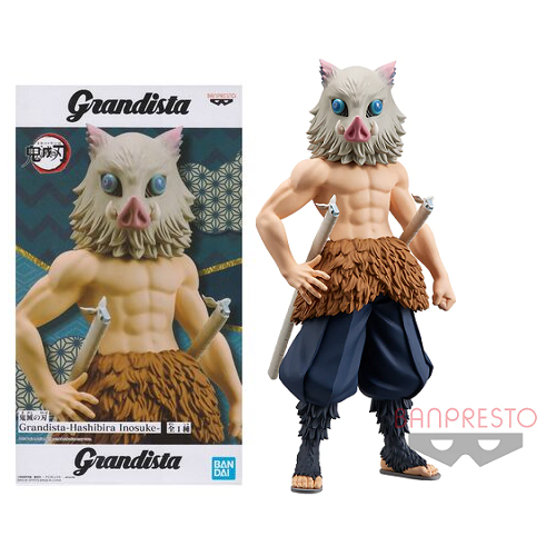 Demon Slayer [Kimetsu no Yaiba] Grandista: Hashibira Inosuke Action Figure - Anime Collectible for Fans, Home Decor & Gift Idea