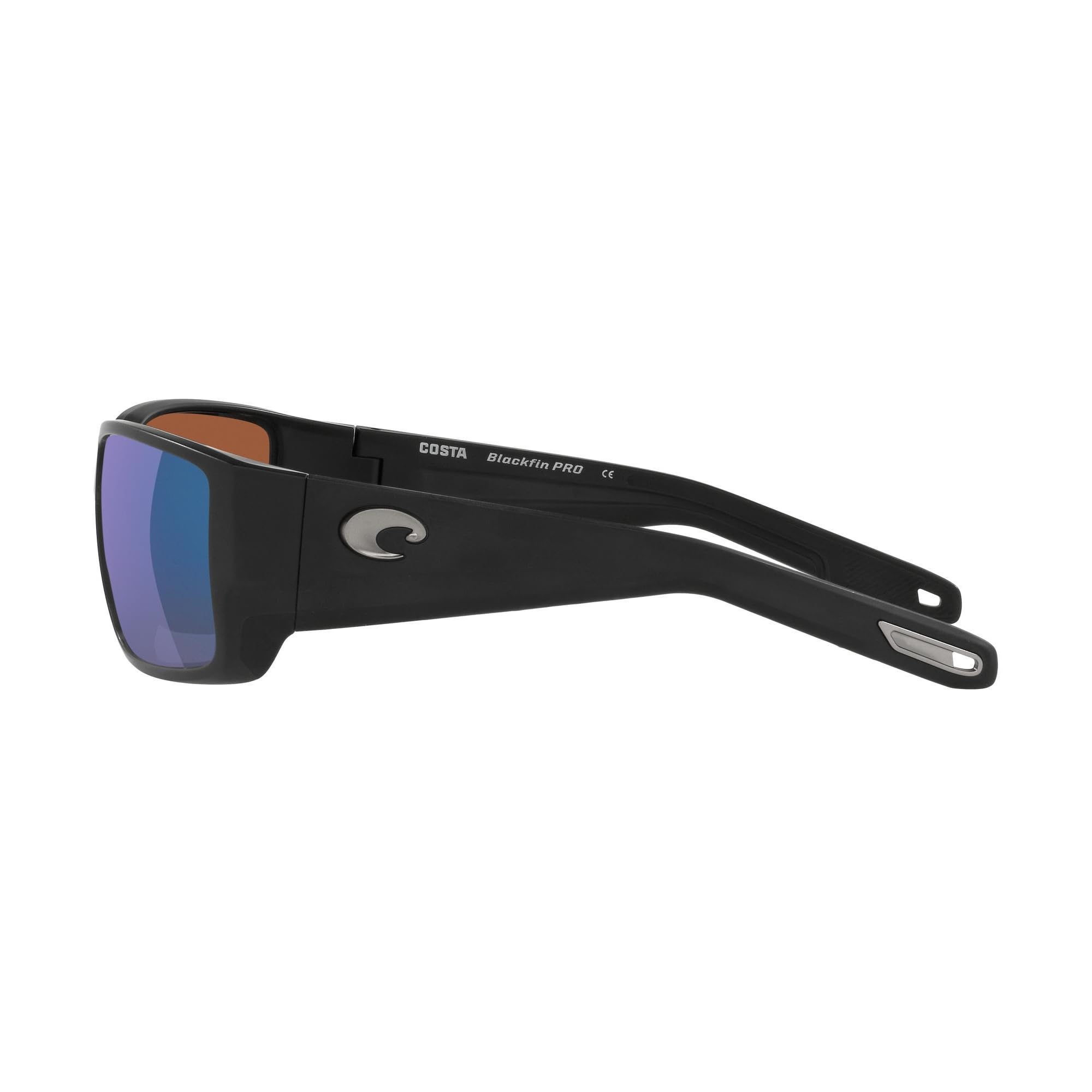 Costa Del Mar Men's Black Pro Sunglasses - Polarized UV Protection for Fishing, Driving & Outdoor Activities