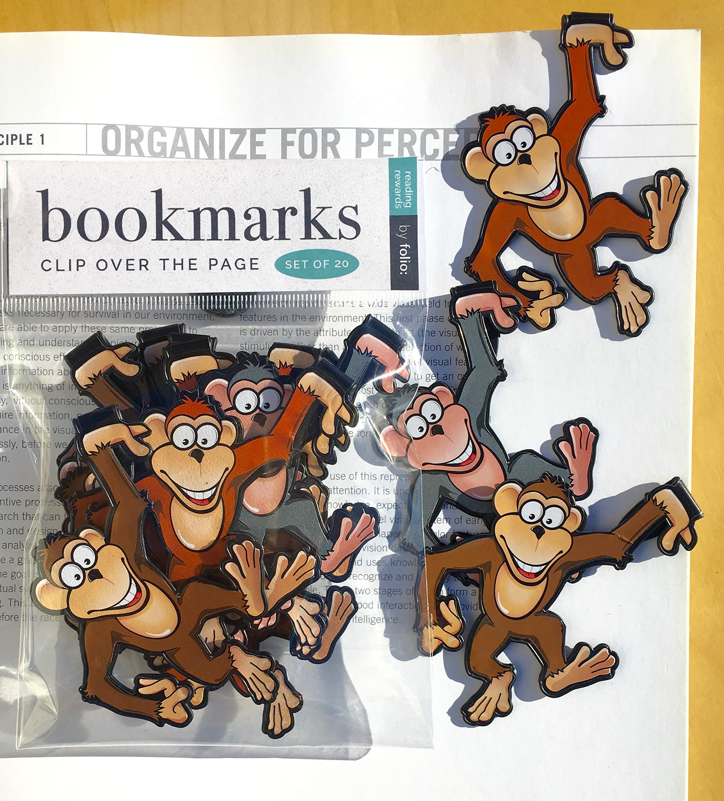 20 Pack Funny Dog Clip Bookmarks for Kids & Teens - Cute Animal Reading Incentives, Classroom Prizes, Birthday Party Favors - Perfect for Book Lovers, Students, and Reading Programs
