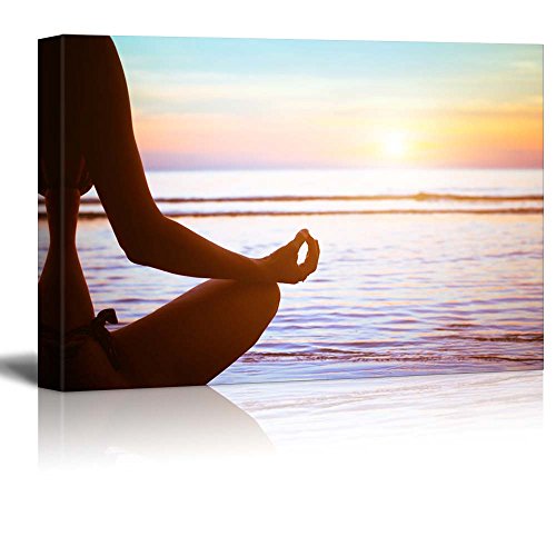 53. Girl Meditating on a Lake