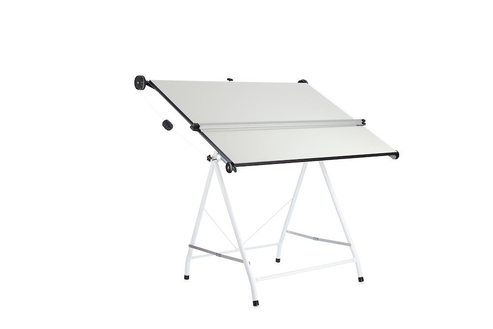JRB A1 Drawing Board with Parallel Motion Tubular Stand - Professional Drafting Table for Architects, Engineers & Artists - Perfect for Technical Drawing, Sketching & Design Studio Use