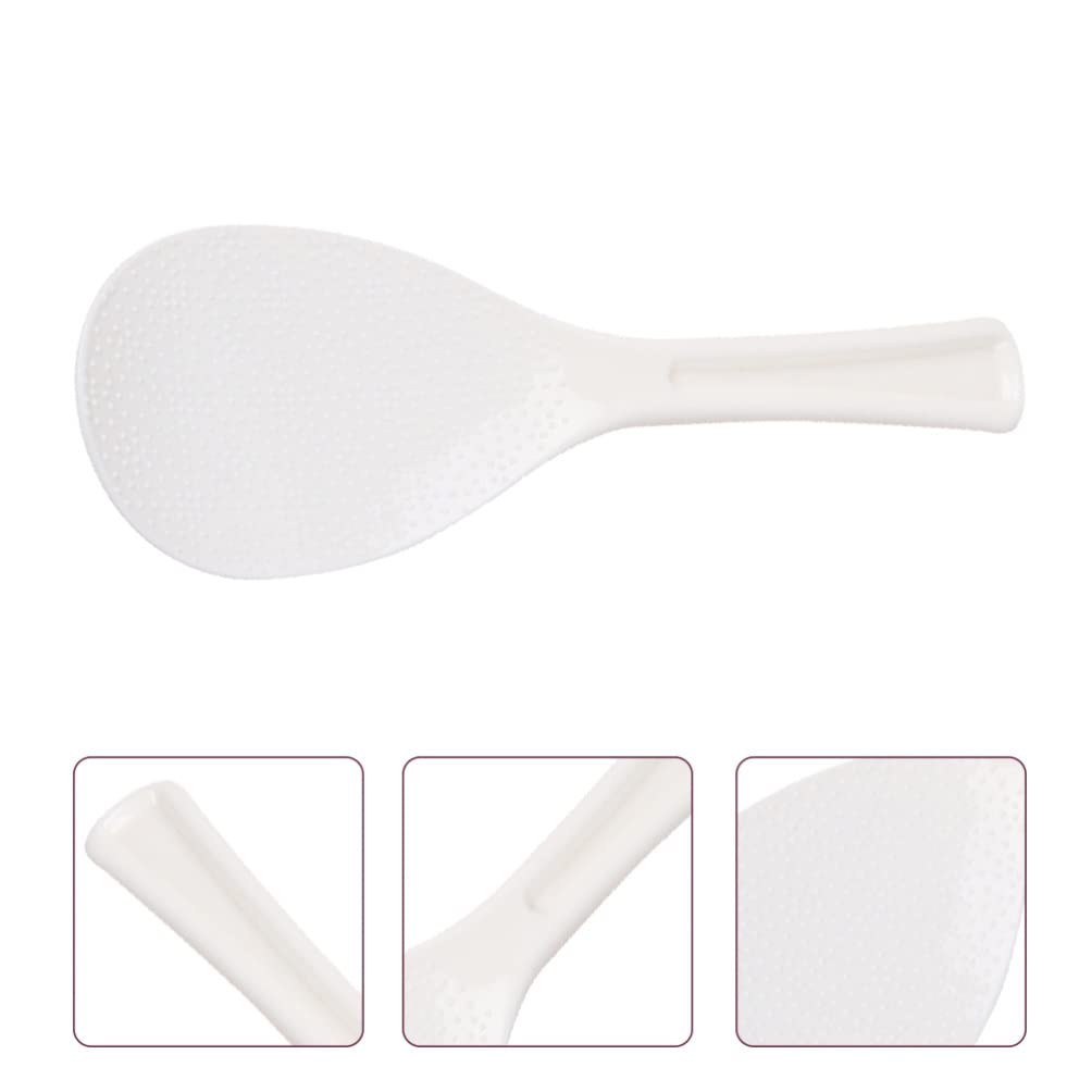 Zerodeko 4-Piece Non-Stick Rice Cooker Spoon Set - Durable Kitchen Utensils for Rice Scooping, Serving & Cooking - Perfect for Home, Restaurant & Meal Prep - BPA-Free Rice Paddles & Spatulas for Easy Rice Removal & Stirring