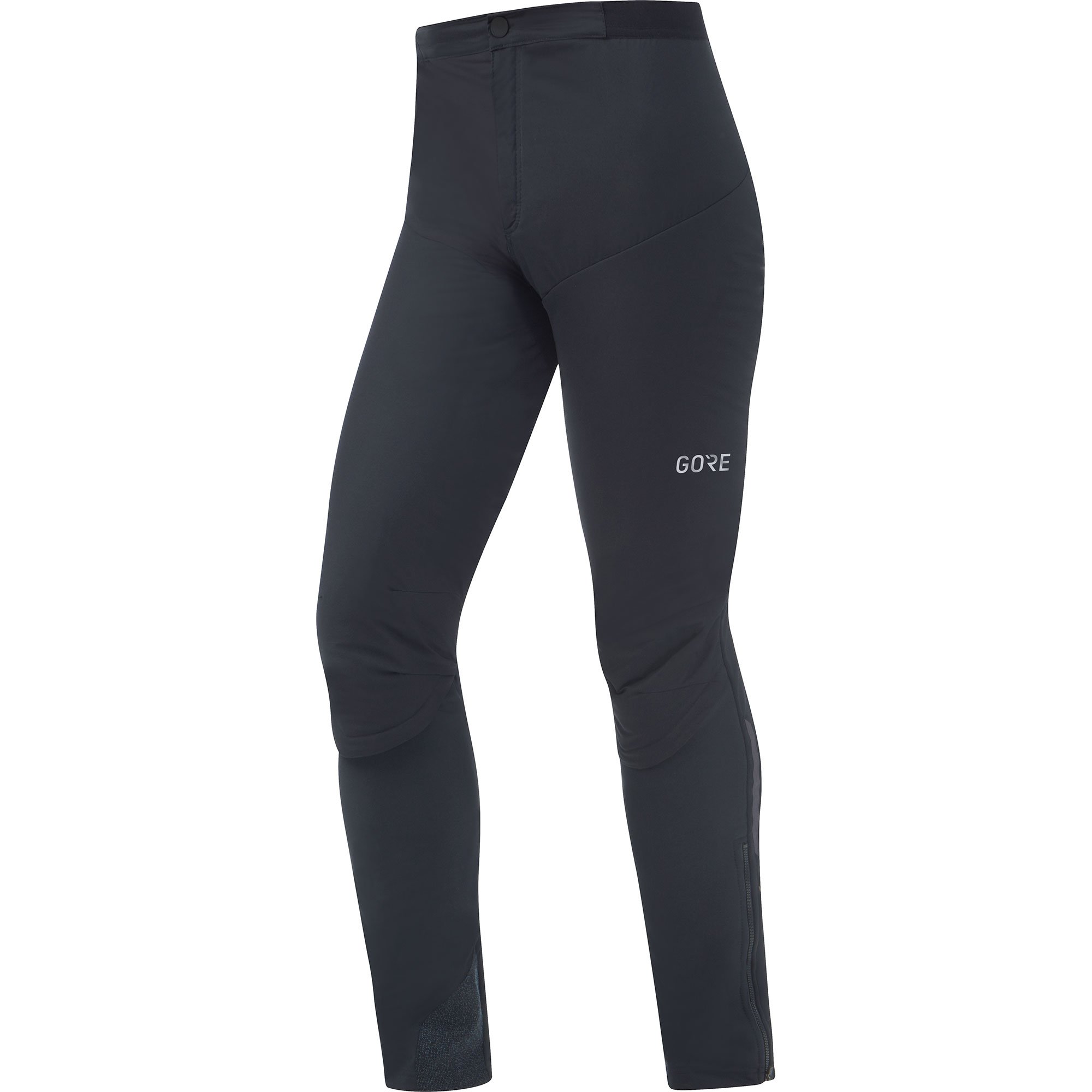 GORE WEAR Windproof Men's Long Cycling Pants - Thermal Winter Biking Tights for Cold Weather Riding & Outdoor Sports