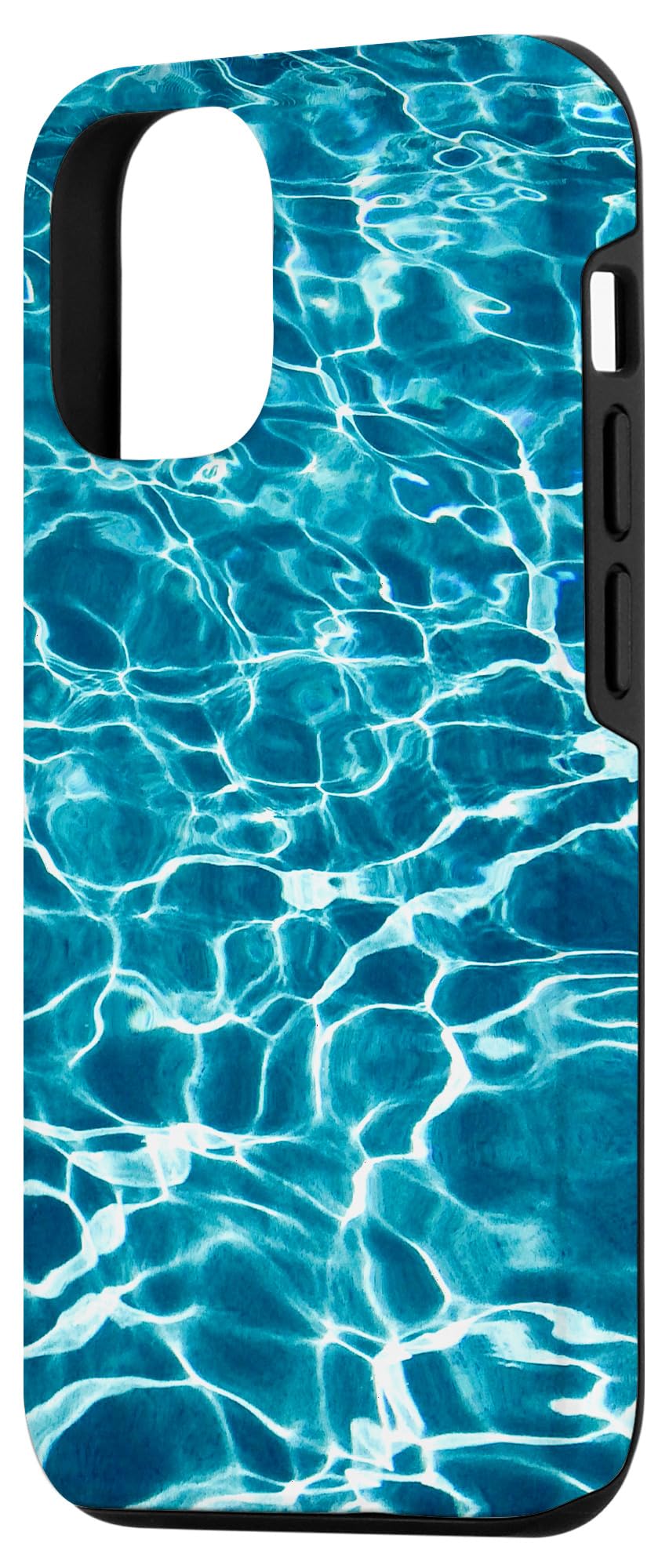Waterproof iPhone 12/12 Pro Case - Shockproof & Anti-Scratch Protective Cover for Swimming, Beach & Outdoor Activities (Blue)