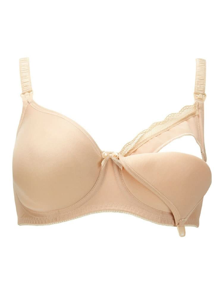 Freya Pure Underwire Spacer Molded Nursing Bra - Comfortable Maternity & Breastfeeding Underwear for Daily Wear & Pumping