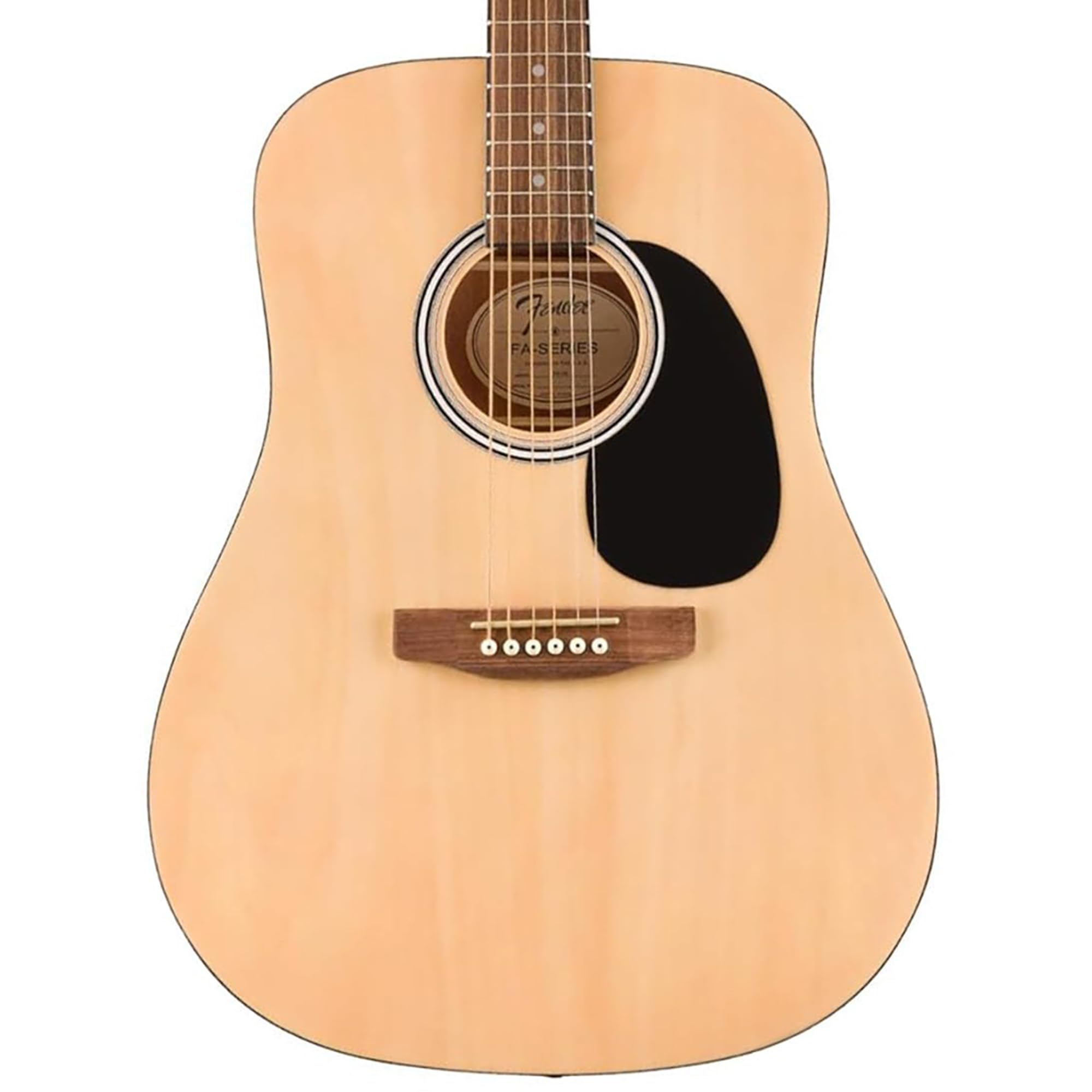 Fender Dreadnought Acoustic Guitar Natural - Full Starter Bundle with Gig Bag, Tuner, Strings, Picks & Online Lessons | Perfect for Beginners, Campfire Singalongs & Home Recording Studios