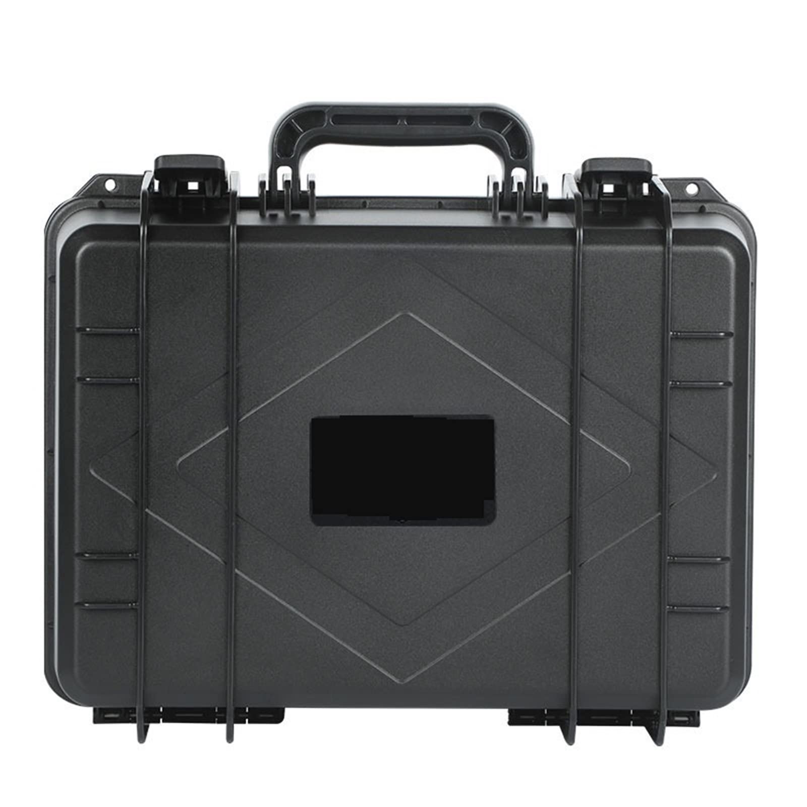 TAPARU ABS Plastic Shockproof Tool Box with Foam Insert - Waterproof & Impact Resistant Portable Tool Case for Electricians, Mechanics & DIY Projects - Perfect for Workshop, Garage & Job Site Use
