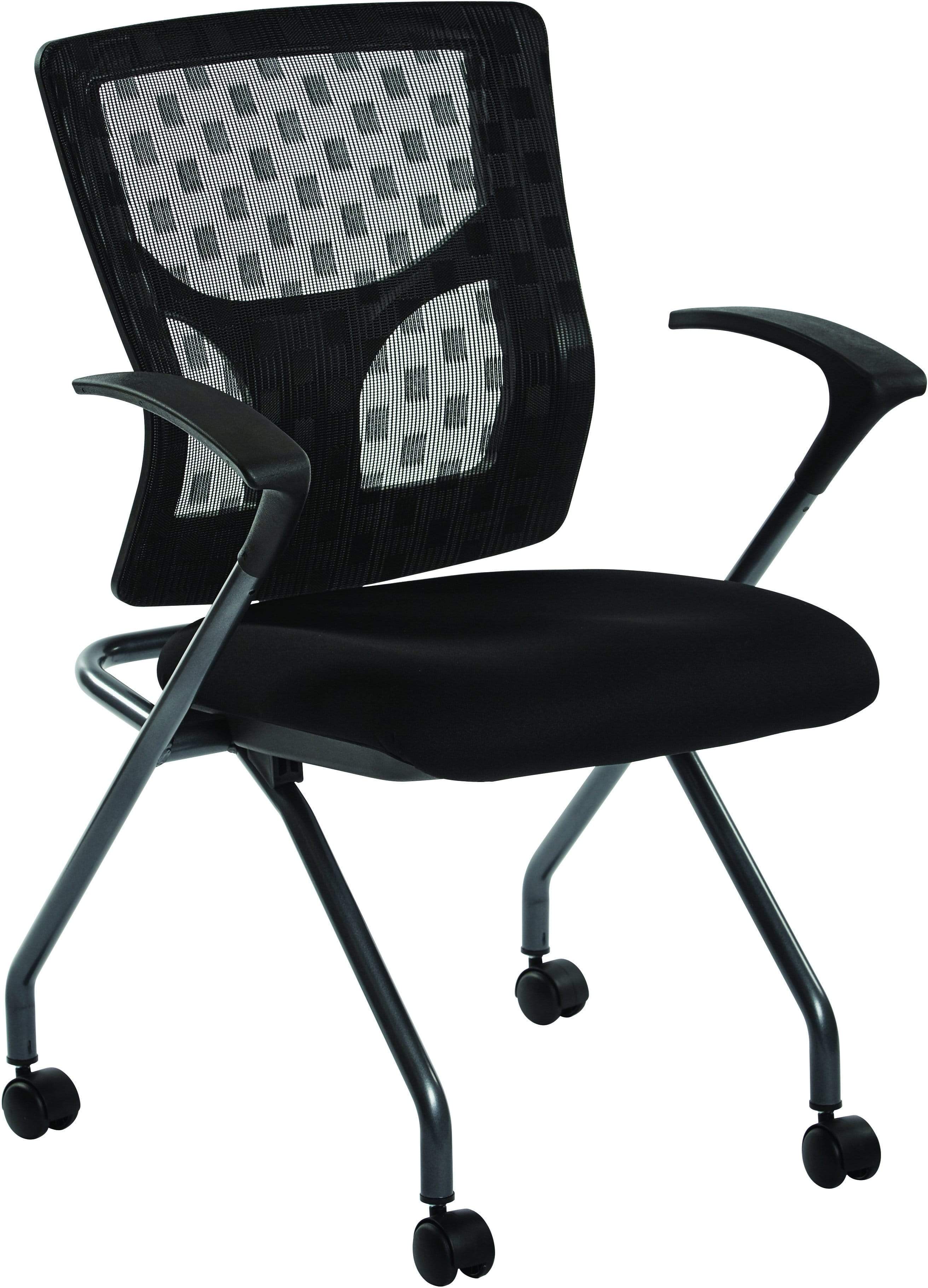 Pro Line II™ ProGrid® Checkered Mesh Back Folding Chair - Titanium (2 Pack) - Durable & Comfortable for Outdoor Events, Camping, Picnics, and Backyard Gatherings