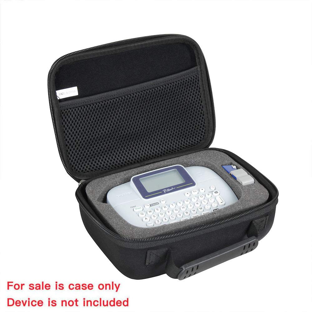 Hermitshell Durable Hard Travel Case for Brother P-Touch PTM95 Label Maker - Protective Storage for Office, Home & Travel Organization