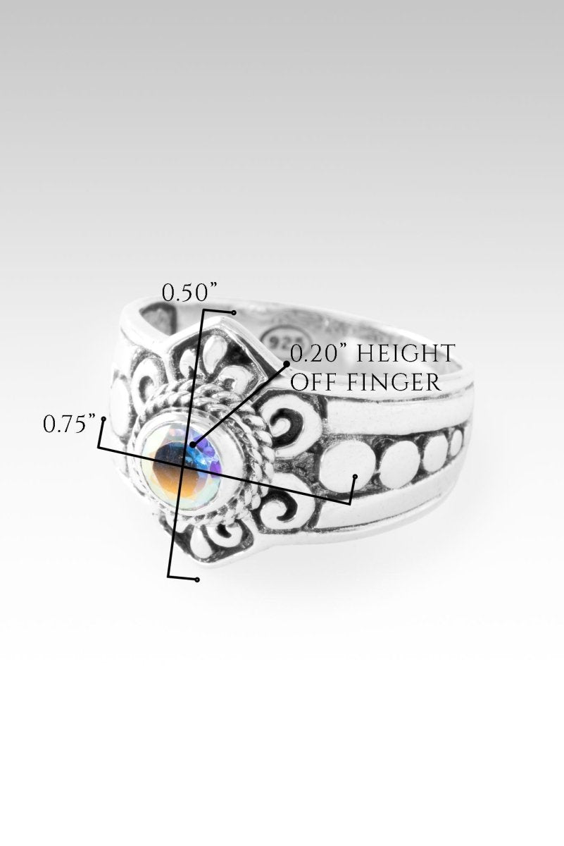 Light of Life Ring™ in Mercury Mist™ Mystic Topaz - Elegant Sterling Silver Jewelry for Women, Perfect for Weddings, Anniversaries & Special Occasions