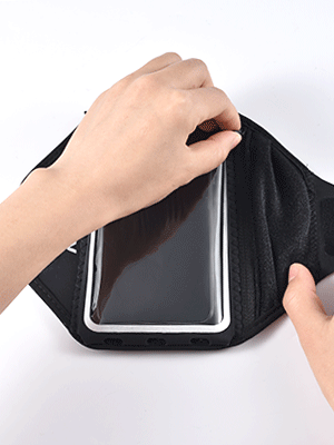 MPOW PA180A Sports Armband for Running, Gym & Workout - Adjustable iPhone & Smartphone Holder for Men & Women - Perfect for Jogging, Cycling & Fitness Activities