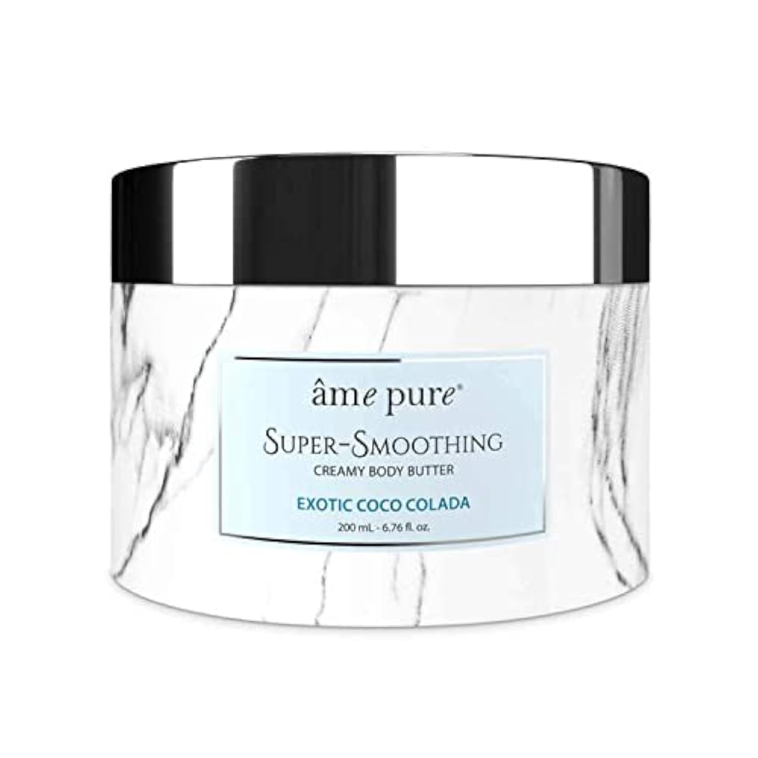 Ame Pure Body Butter - 200ml Ultra Hydrating Body Cream for Dry Skin | Nourishing Body Lotion & Moisturizer for Women | Deep Hydration for Soft, Smooth Skin | Perfect for Daily Use, After Shower & Nighttime Skincare Routine