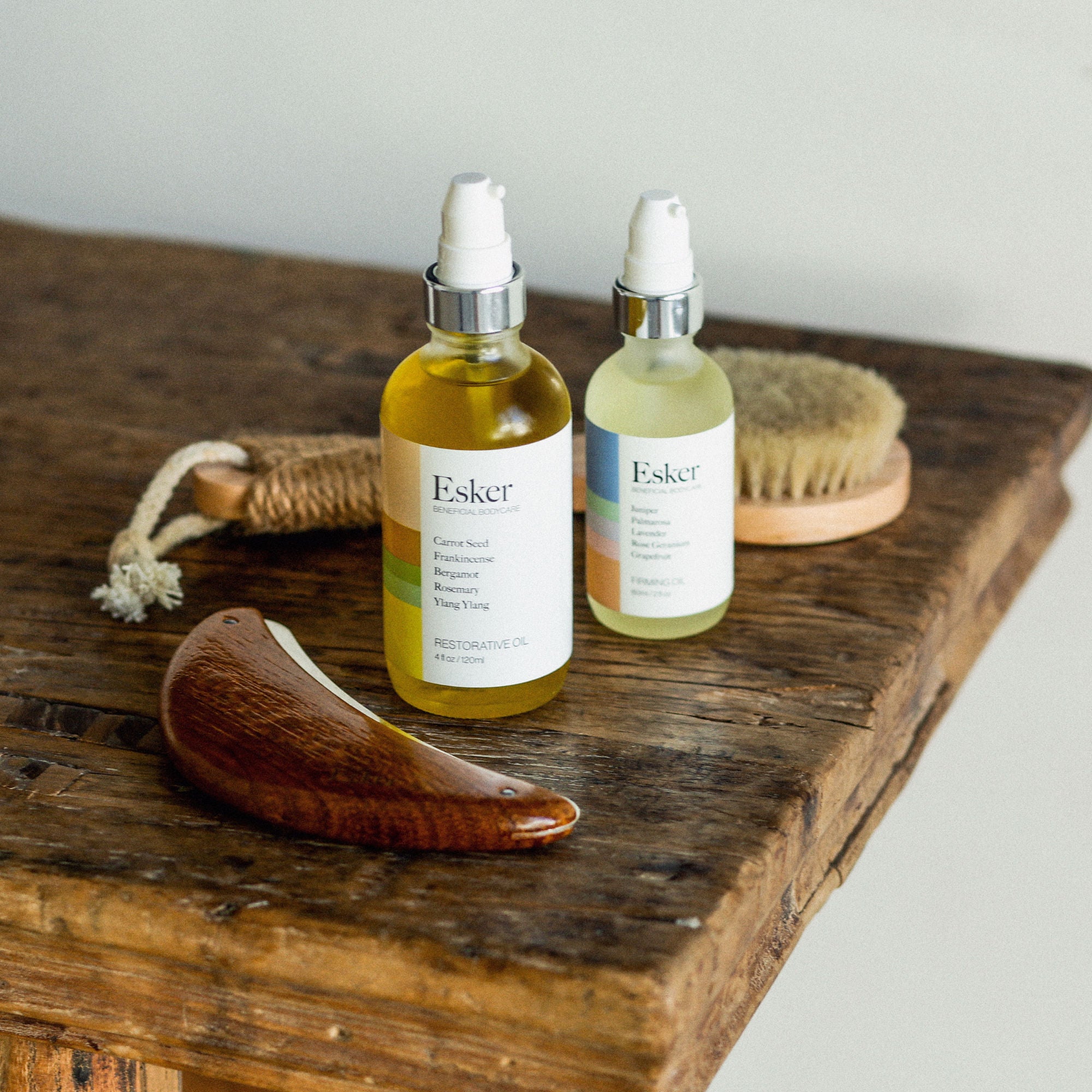 Esker Beauty Firming Oil - Anti-Aging & Skin Tightening Treatment for Face & Body | Hydrating & Nourishing with Natural Ingredients | Perfect for Night Routine & Post-Workout Recovery