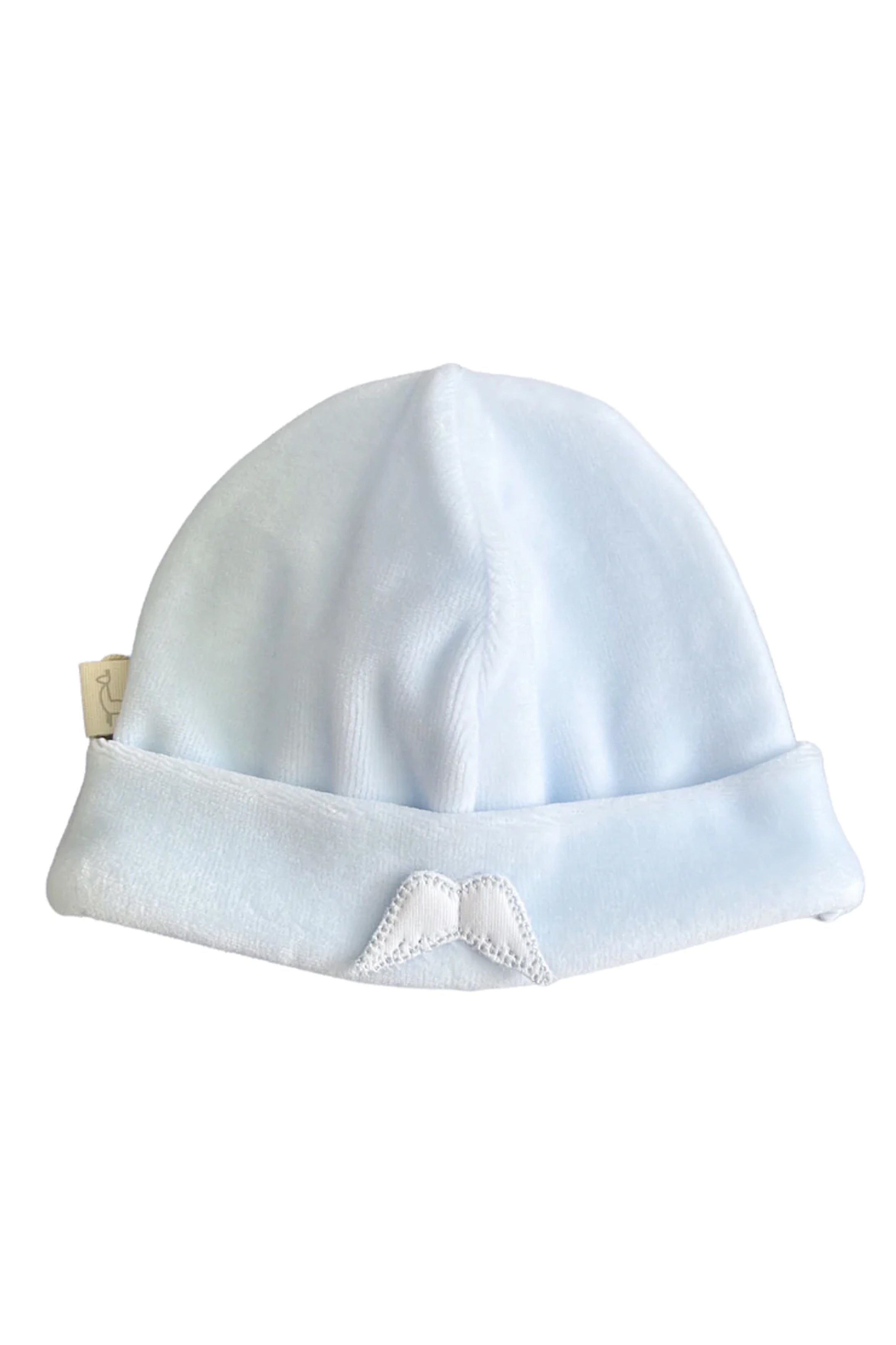 Angel Wing Velour Beanie Hat for Women - Soft Winter Knit Hat with Embroidered Wings - Cozy Fashion Beanie for Cold Weather, Outdoor Activities & Streetwear