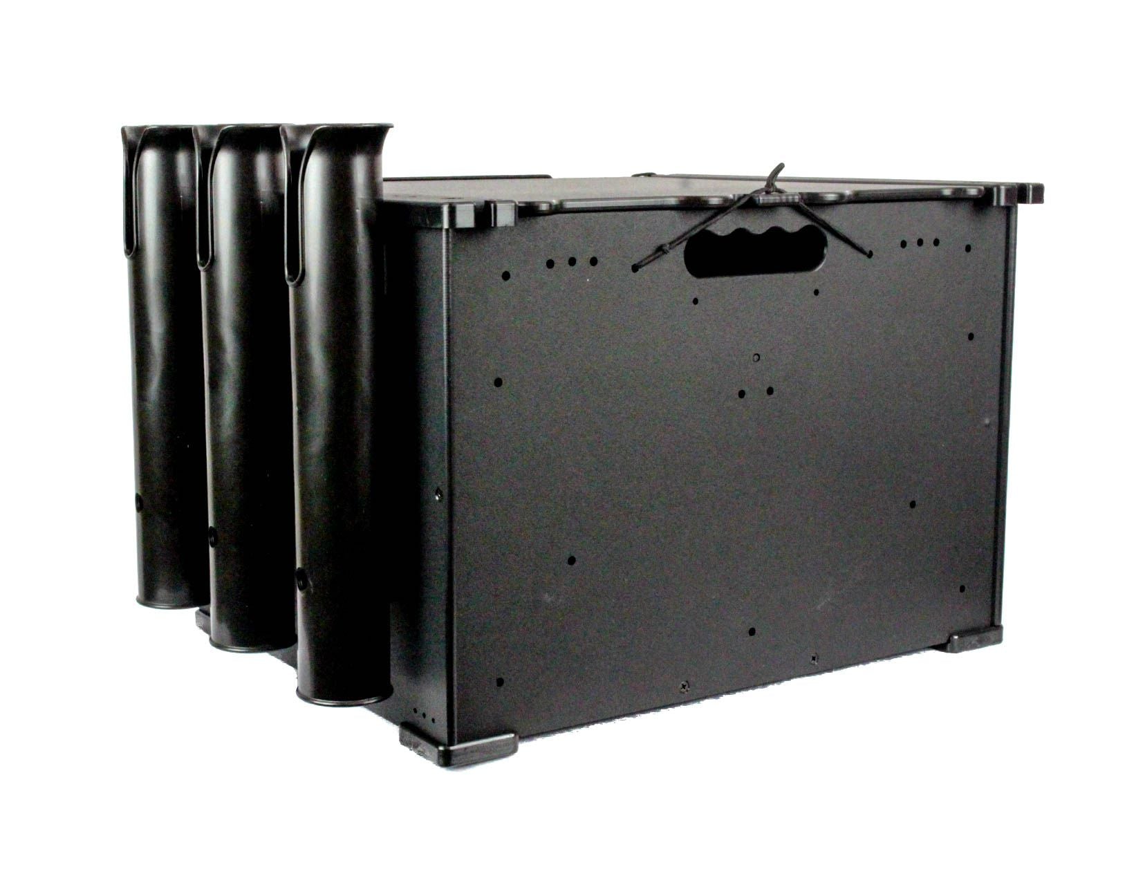 BlackPak Kayak Fishing Crate - Heavy Duty Storage for Fishing Gear | Perfect for Kayak Anglers & Outdoor Adventures