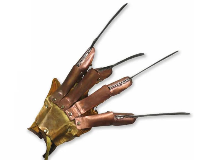Nightmare on Elm Street Freddy Krueger Glove Prop Replica - Official Horror Movie Collectible for Halloween Cosplay & Horror Conventions