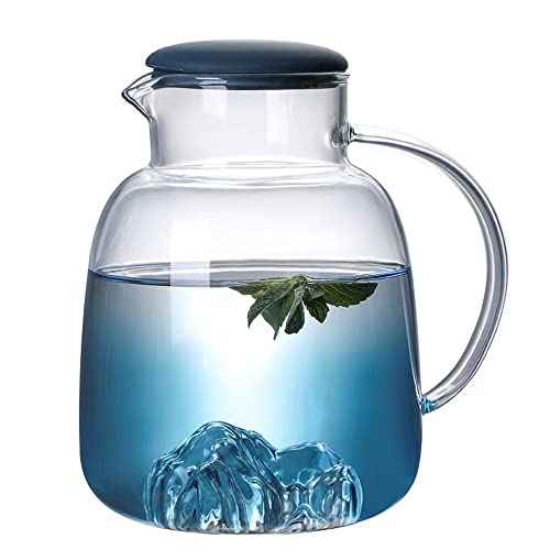 Gradient blue kettle
