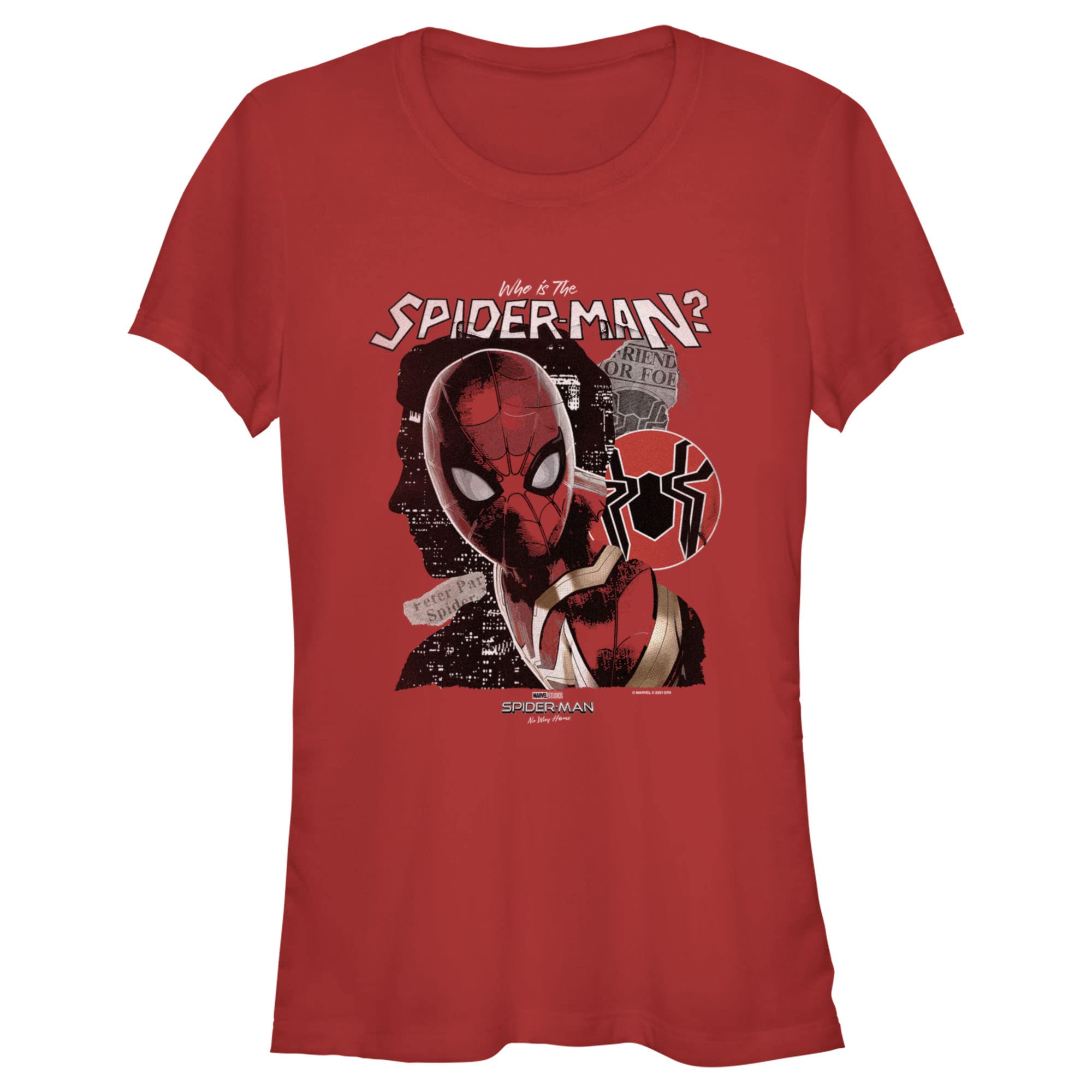 Marvel Spider-Man: No Way Home Graphic T-Shirt for Kids | Official Licensed Superhero Tee | Birthday Gift & Cosplay Outfit