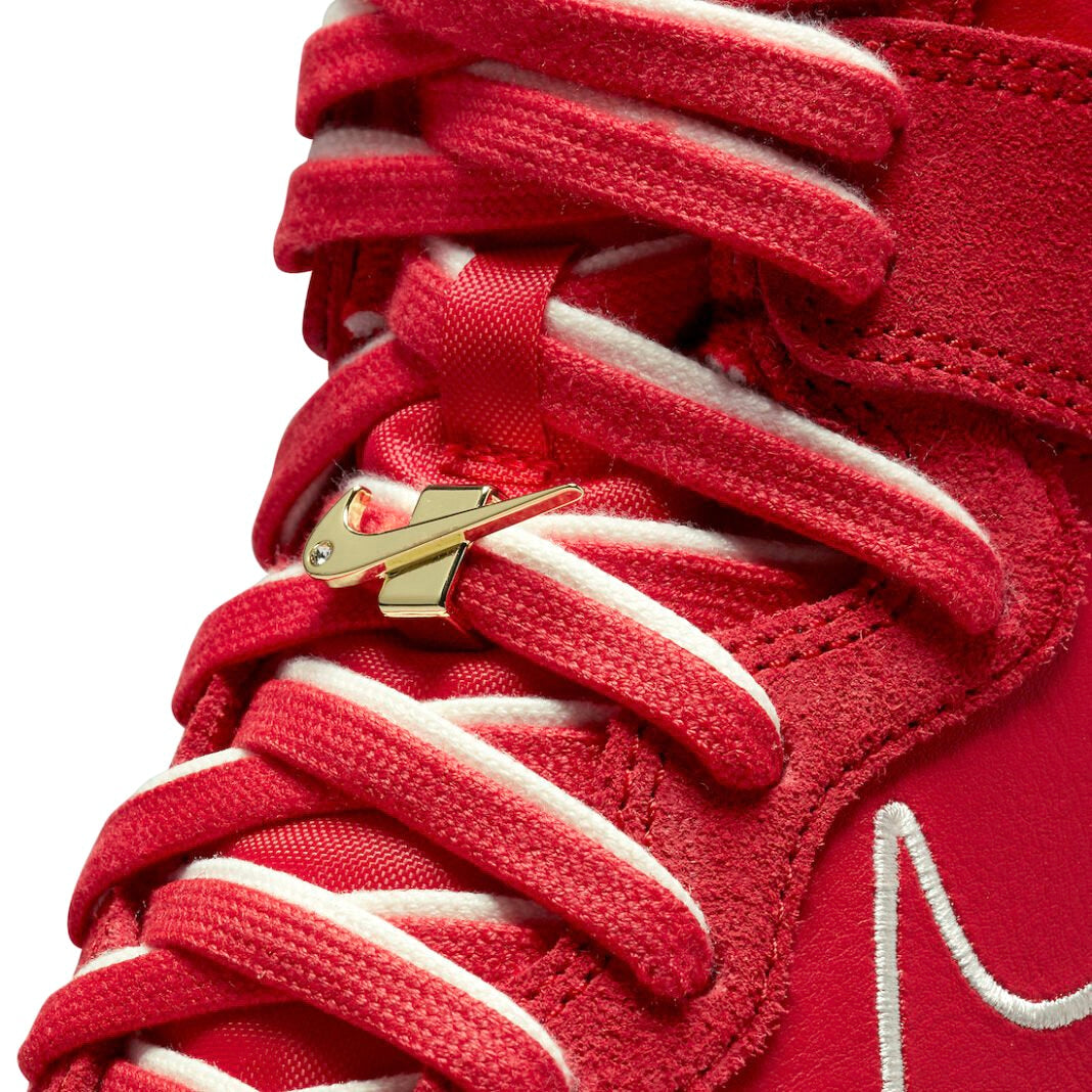Nike Dunk High First Use Red - Retro Basketball Shoes for Men & Women - Streetwear Sneakers for Casual Wear & Sports