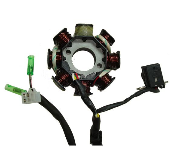 Trailmaster 200 XRS200E Stator Magneto Coil Pack - High Performance Replacement Part for GoKart & ATV - Perfect for Off-Road Racing, Trail Riding & Engine Repair