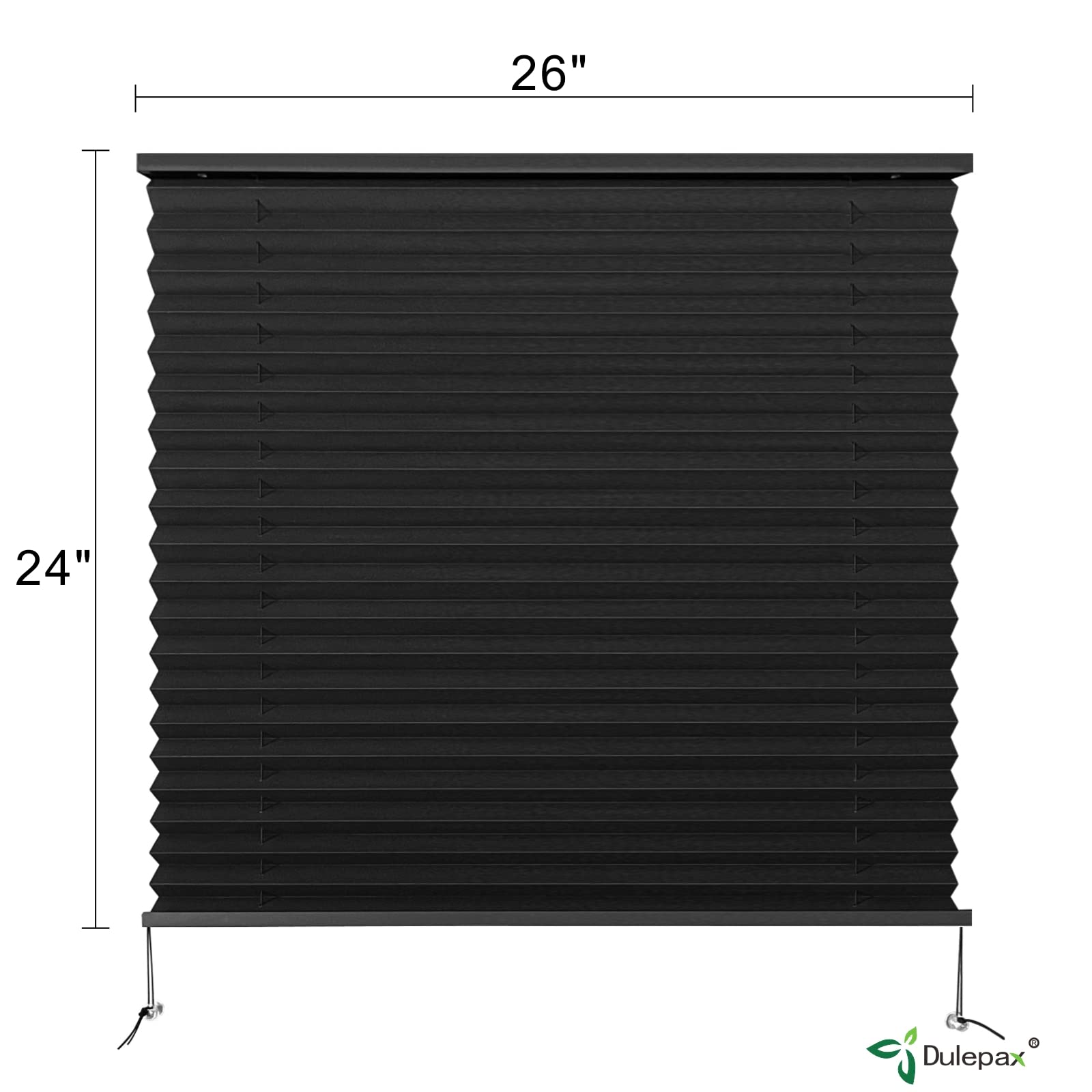 Dulepax RV Pleated Window Shades - 26