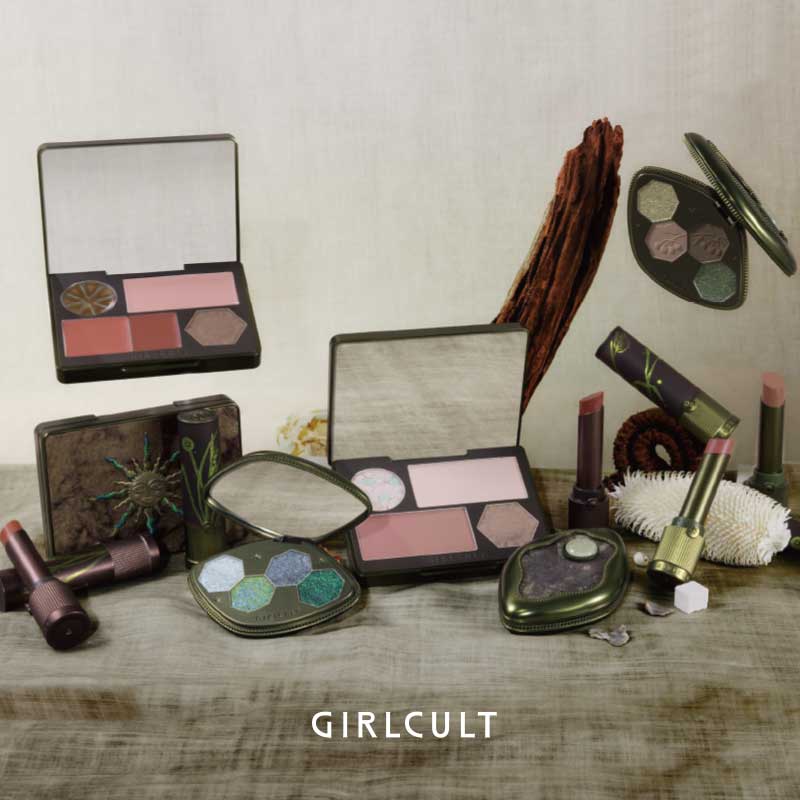 GIRLCULT Herbal Compendium Series All-In-One Makeup Set - Perfect for Everyday Glam & Special Occasions