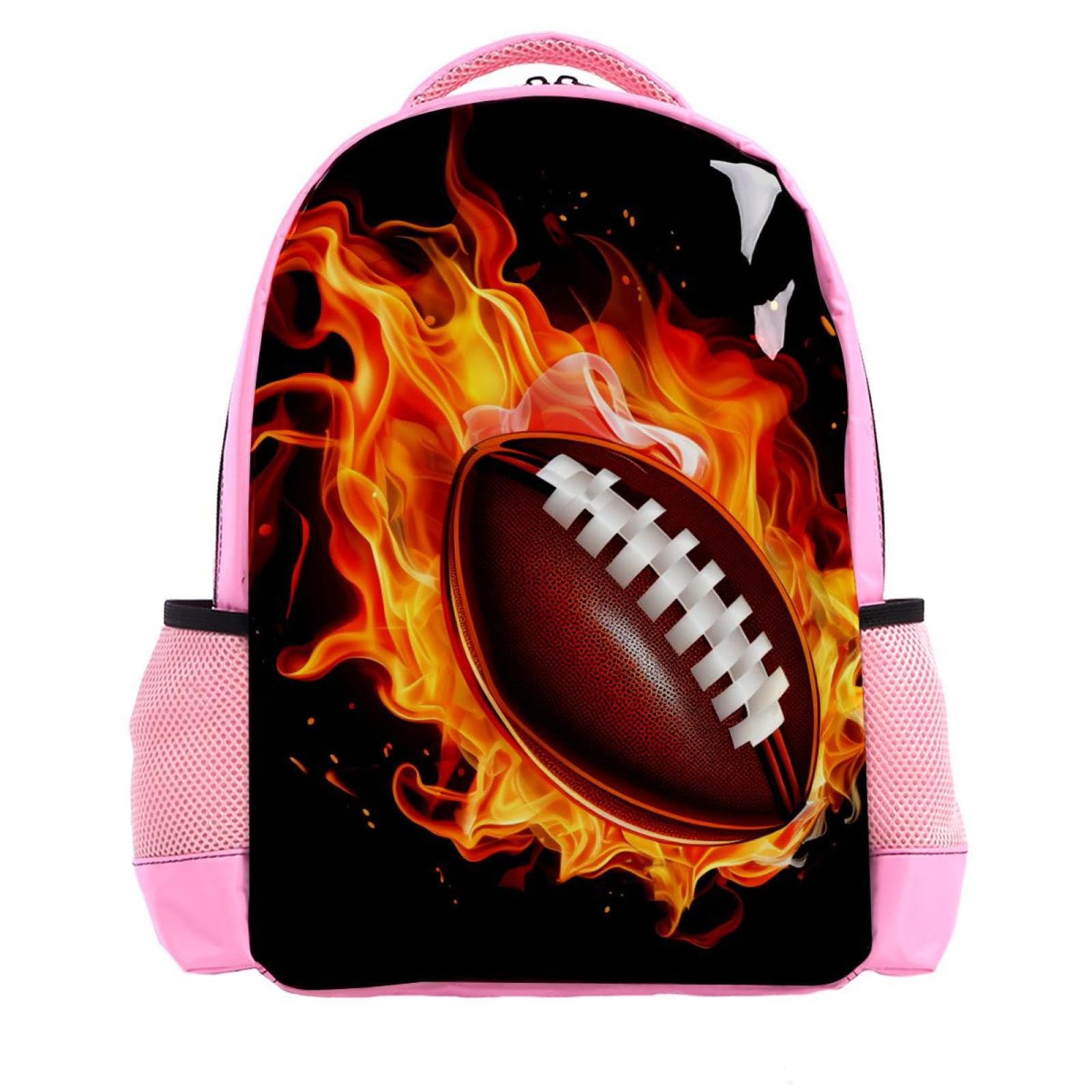 Premium Travel Backpack for Men & Women - Durable American Football Design - Perfect for Hiking, Gym & Daily Commute