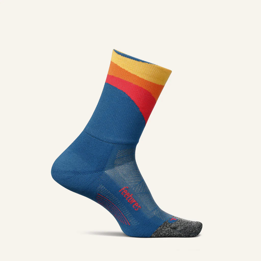 Feetures Elite Light Cushion Mini Crew Socks - Ultra Soft Running & Hiking Socks for Men & Women - Perfect for Workouts, Travel & Outdoor Adventures