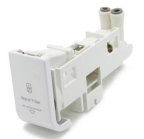 GLOB PRO SOLUTIONS Refrigerator Water Filter Housing Replacement for W10238123 & W10844069 - Compatible with Samsung, LG, Whirlpool Fridges - Clean Drinking Water Filter System for Home Kitchen Use