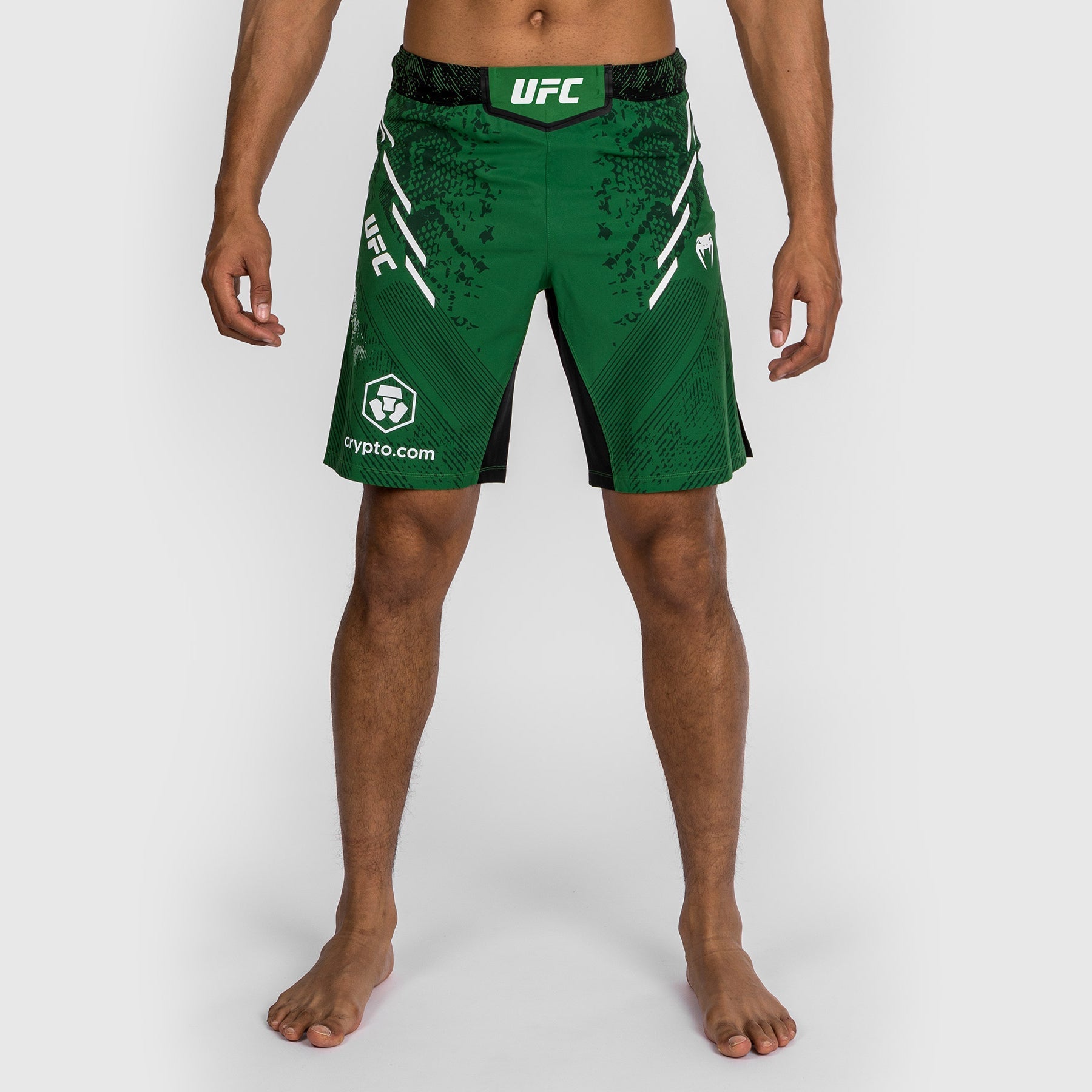 Venum UFC Adrenaline Personalized Authentic Fight Shorts for Men - Long Fit MMA Training & Competition Gear - High Performance Yellow Fight Night Shorts for UFC Training, Boxing, MMA & Gym Workouts