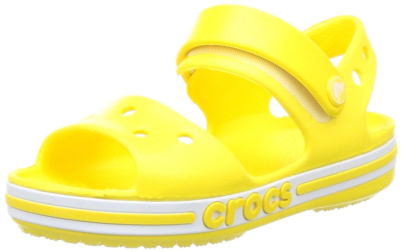 Crocs Bayaband Sandal for Toddlers & Kids - Comfortable Water Shoes for Beach, Pool & Outdoor Play | Lightweight & Durable Kids Sandals
