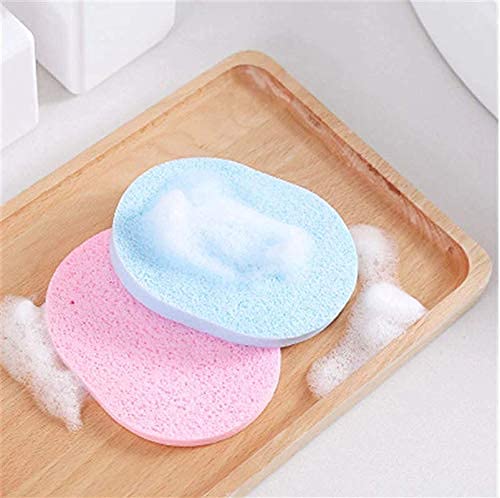 Winkelen Face Pack Brush & Cleansing Sponge Set - Makeup Remover Puff, Mask Applicator Brush for Women | Perfect for Daily Skincare & Spa Facial Treatments
