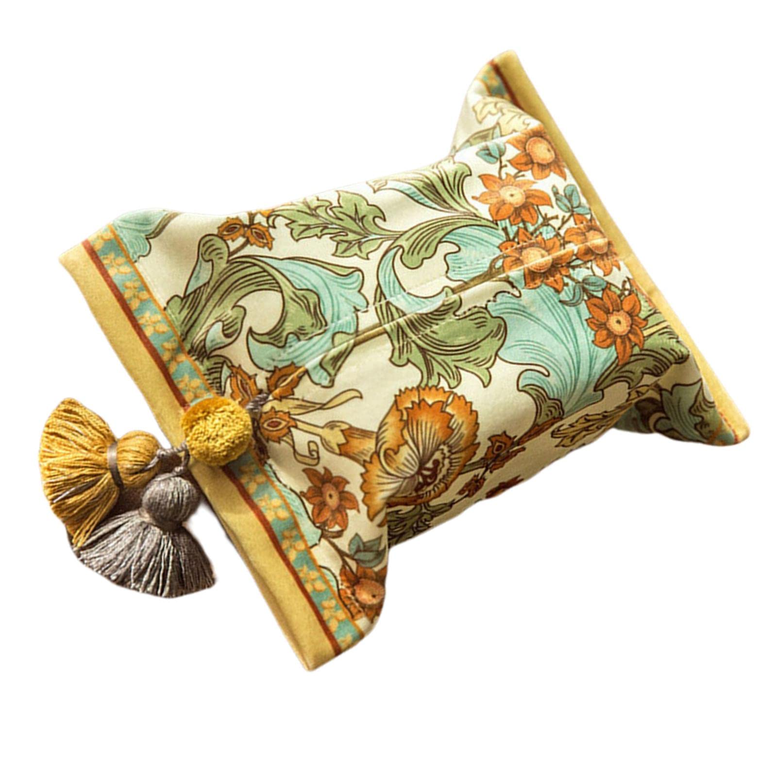 Vintage Paper Towel Holder Dispenser - Wall Mounted Tissue Box Organizer for Kitchen, Bathroom, Living Room & Office - Decorative Storage Container for Home Decor