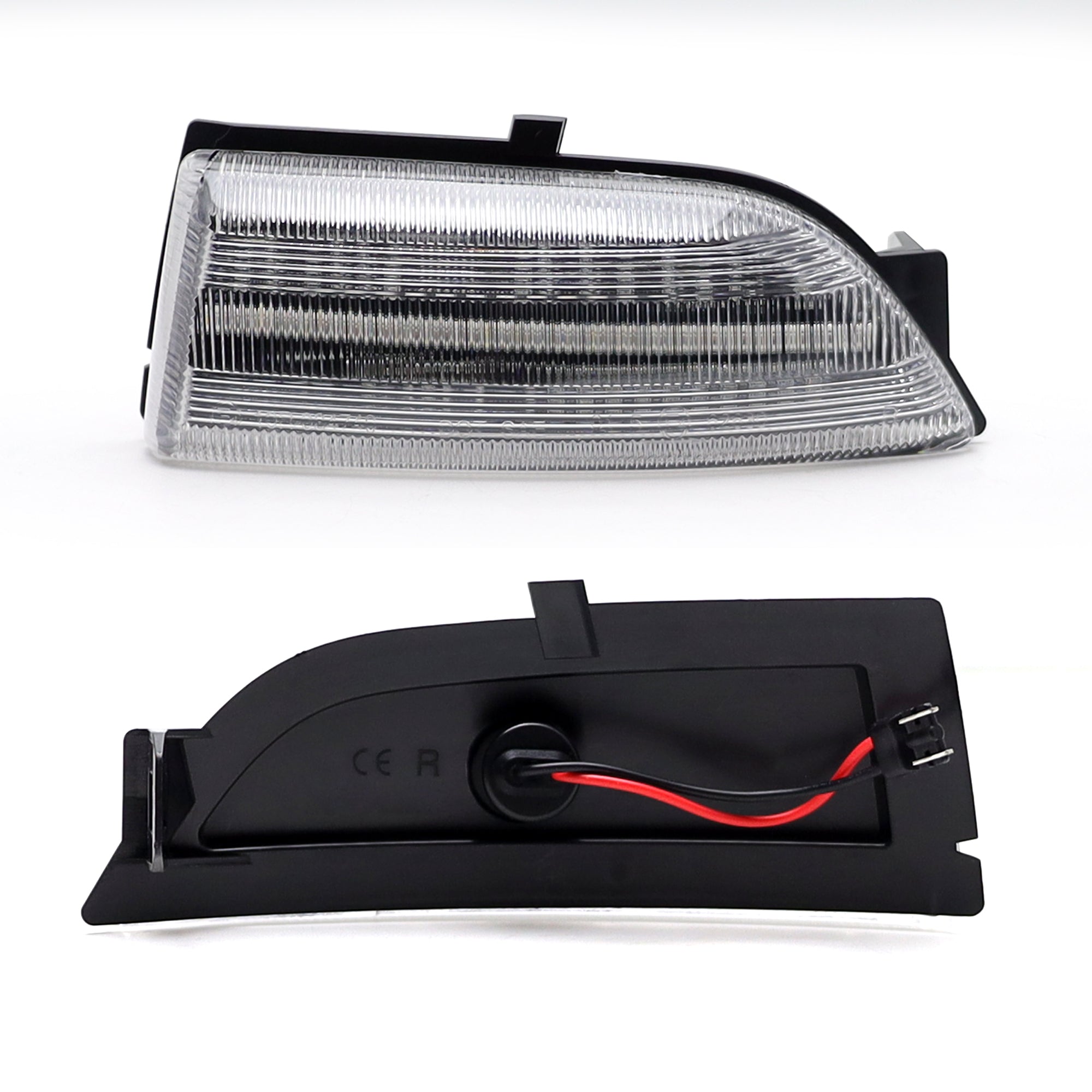 Clear Lens LED Dynamic Sequential Mirror Lights for Ford Ranger 2019-2023 Lariat - Upgrade Your Truck with Stylish Turn Signal Lights for Enhanced Safety & Visibility on Road