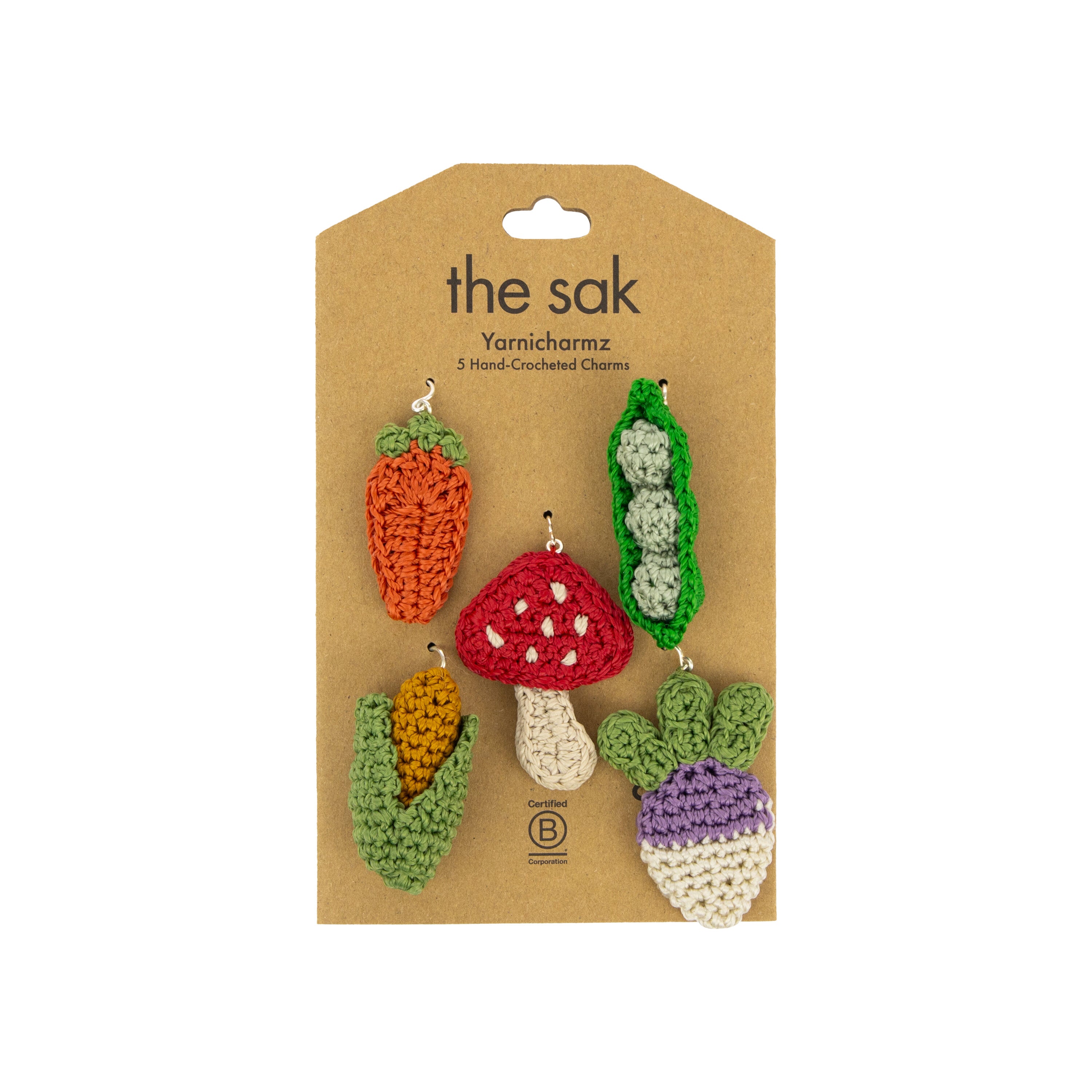 Yarnicharmz 5 Pack - Premium Quality Yarn Charms for Knitting & Crocheting - Perfect for DIY Crafts, Scrapbooking, and Jewelry Making