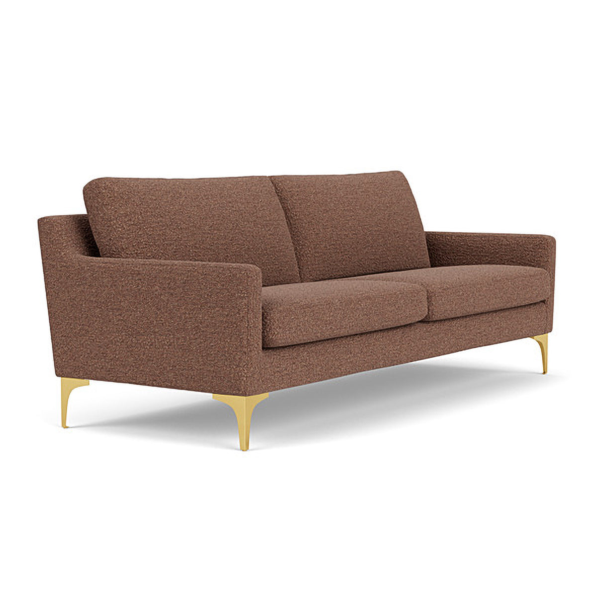 Astha Boucle 3 Seater Sofa - Modern Upholstered Couch with Soft Fabric for Living Room, Lounge & Office | Comfortable Sectional Sofa for Home Decor