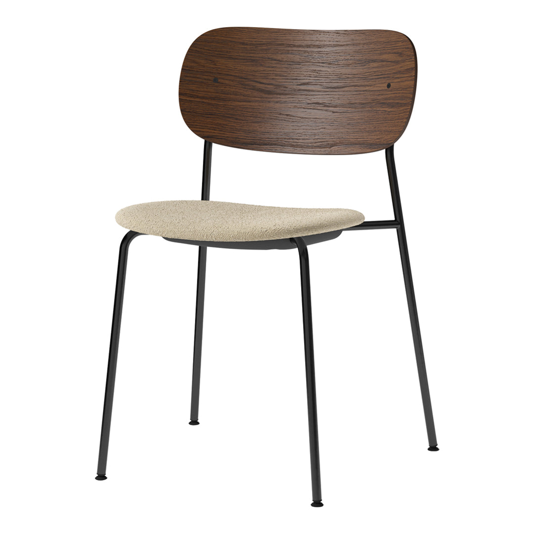 Stackable Upholstered Dining Chairs - Modern Comfort for Home, Office & Restaurant Use
