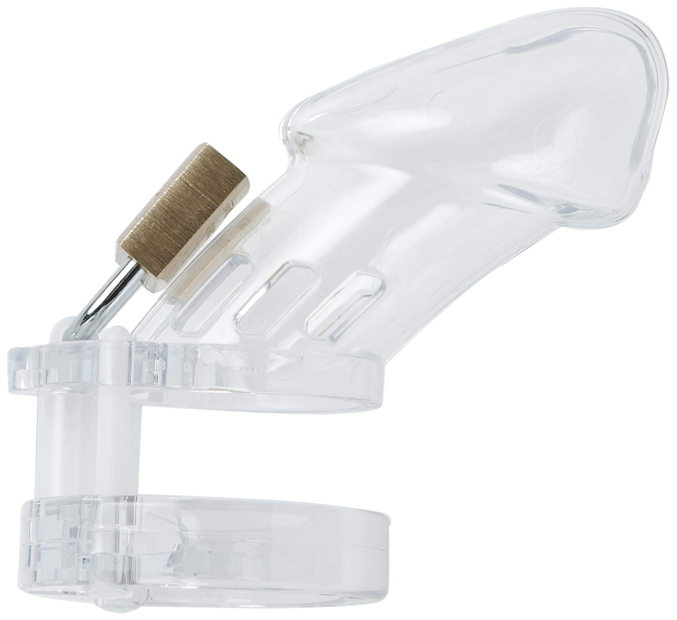 CB-X CB-6000 Male Chastity Device - Clear Comfortable Cock Cage for Men, Secure Fit & Breathable Design | Perfect for BDSM, Role Play & Couples Bonding