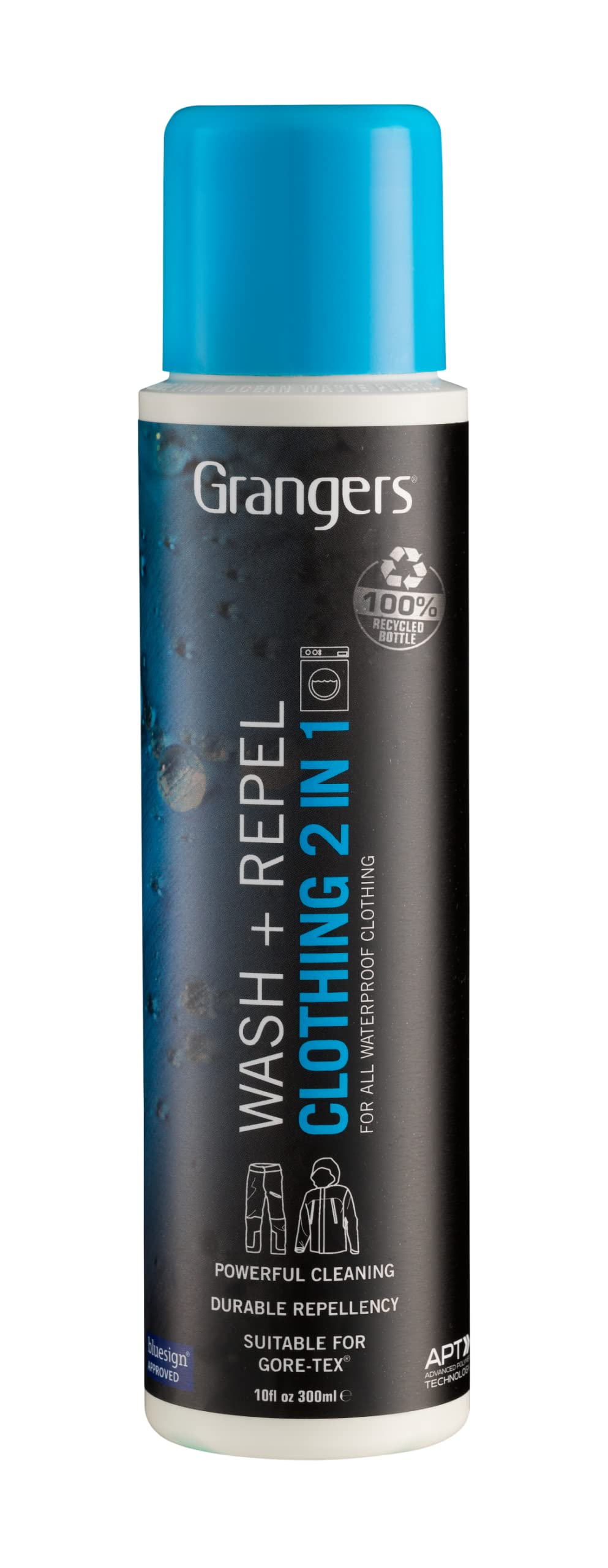 Grangers Wash-In Waterproofing Treatment for Outdoor Clothing | Durable Water Repellent for Jackets, Pants & Gear | Ideal for Hiking, Camping & Rainy Weather
