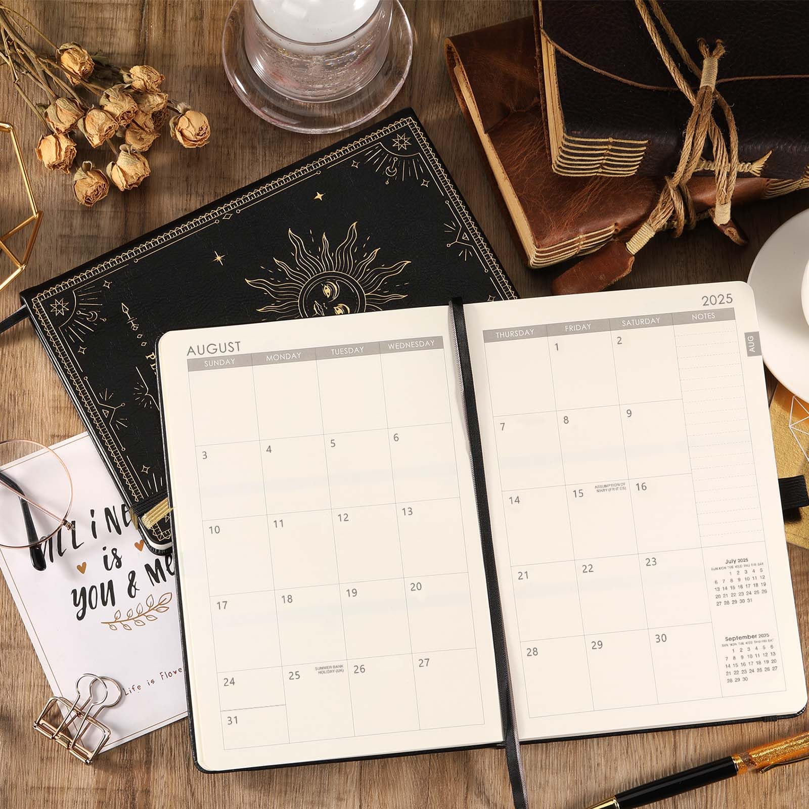 2025-2026 Academic Planner - July 2025 to June 2026 Weekly & Monthly Organizer, 5.75
