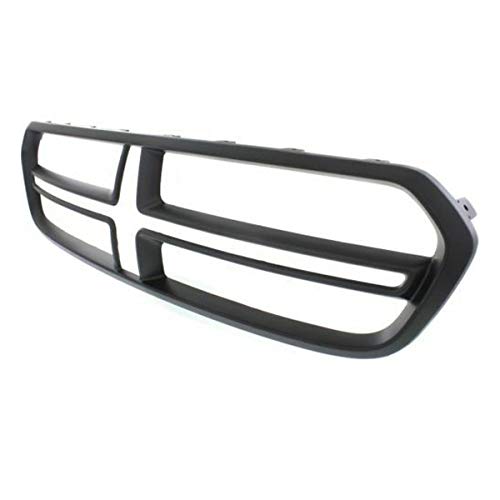 2014-2020 Dodge Durango (Excluding SRT) Front Bumper Grille - Matte Black Replacement Grill for Off-Road & Daily Driving