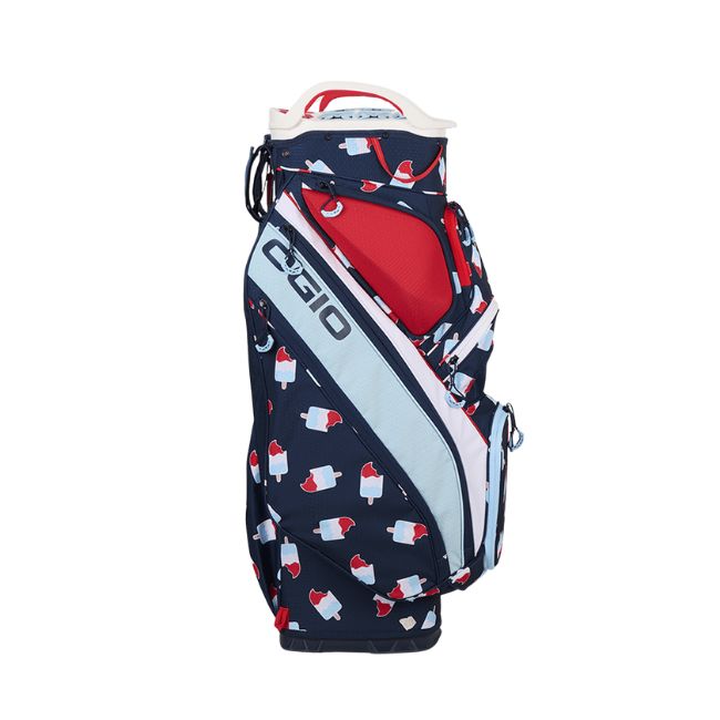 Ogio Silencer Cart Golf Bag 2025 - Lightweight Golf Stand Bag with 14-Way Divider for Clubs | Perfect for Golf Cart Use on the Course