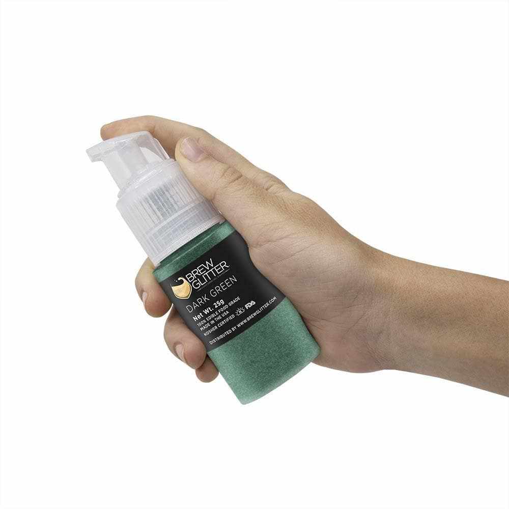 Dark Green Brew Glitter® Spray Pump - Bulk Wholesale for DIY Crafts, Party Decor & Nail Art - Perfect for Festive Events & Creative Projects