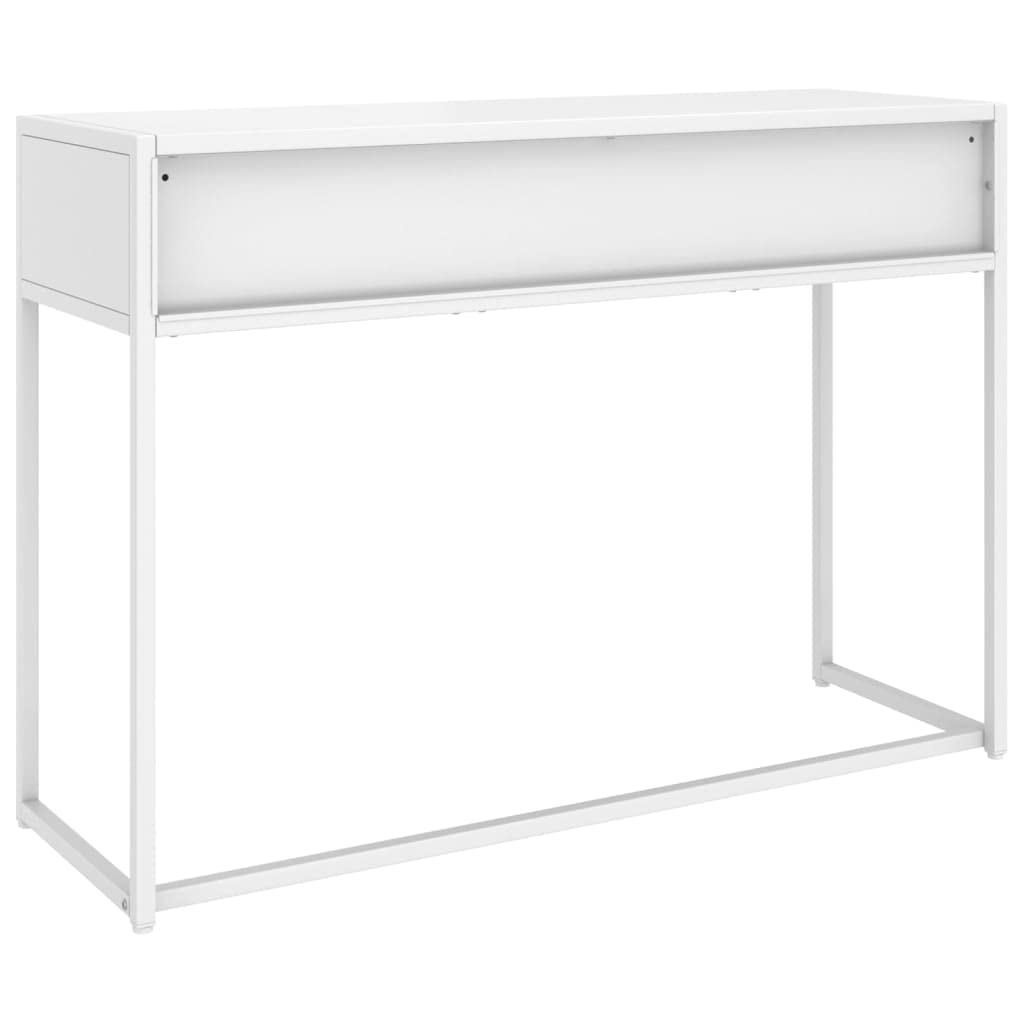 SKM White Console Table 41.7