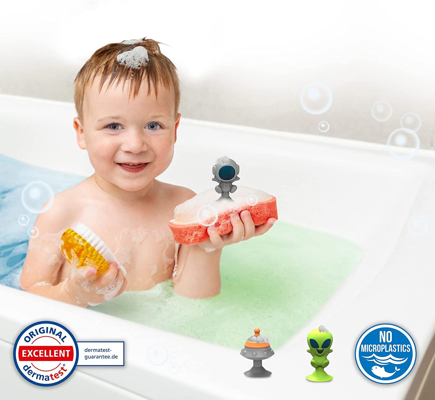 INKEE 3 Pack Bath Bombs for Kids - Fun Surprise Scented Bathtub & Pool Toys with Colorful Fizzing Effects - Perfect for Birthday Gifts, Sensory Play & Relaxing Bath Time