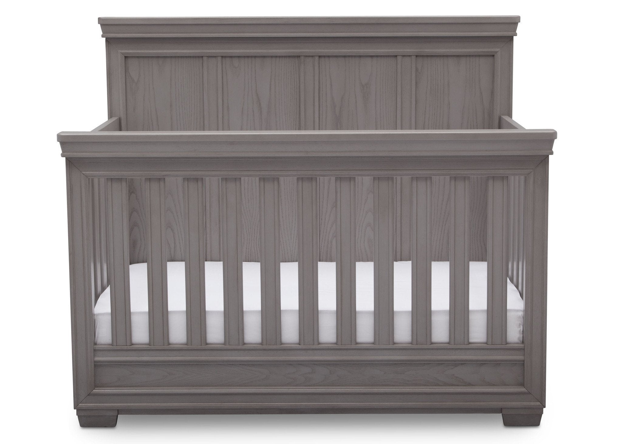 Ravello Convertible Crib to Toddler Bed - 3-in-1 Baby Crib with Mattress for Nursery | Safe & Stylish Wooden Crib for Newborns to Toddlers | Perfect for Modern Nursery, Baby Shower Gift & First Bedroom Setup