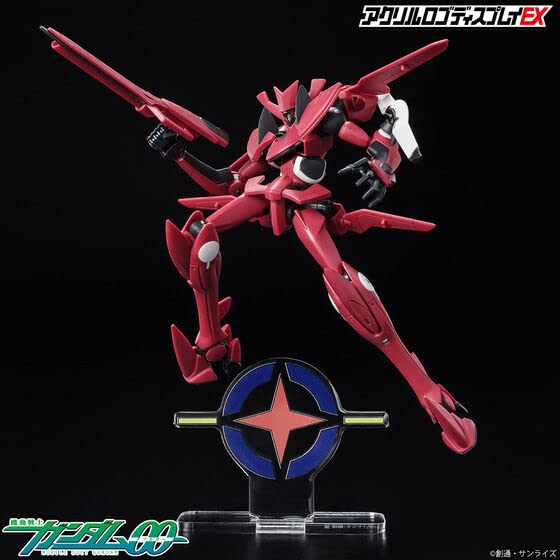 Bandai Gundam AEU Symbol Acrylic Logo Display Stand - Perfect for Anime Collectors & Model Kit Enthusiasts - Great for Desktop Decoration & Gundam Model Showcase