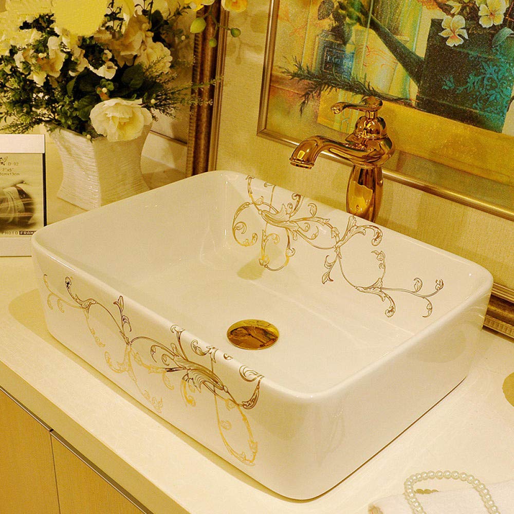 SHAWLA Oval Ceramic Vessel Sink - Handmade Countertop Bathroom Basin, White Oval Bathroom Sink for Modern Vanity, Farmhouse & Contemporary Bathroom Decor - Perfect for Powder Rooms, Master Baths & Guest Baths